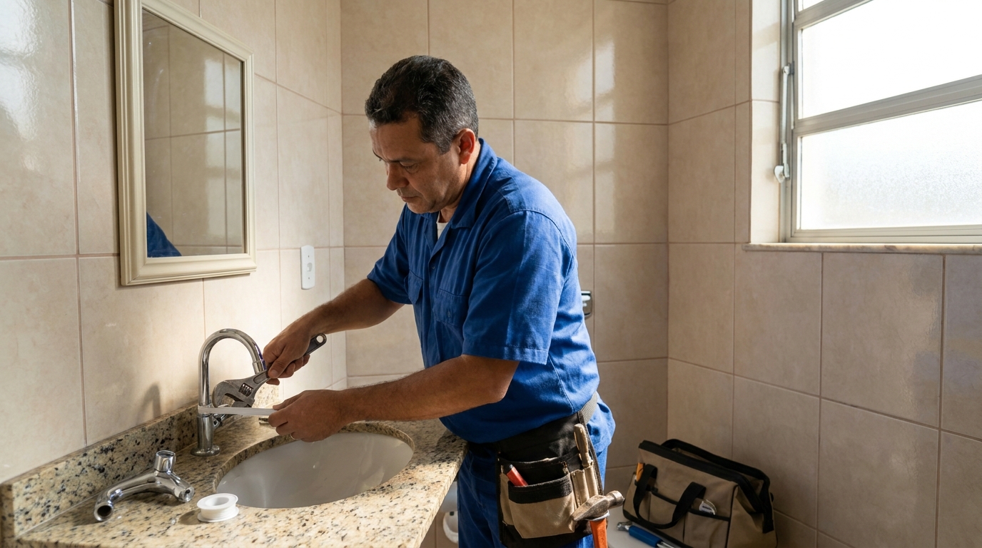 Ajustes em Torneiras no Caimbé, Boa Vista‑RR